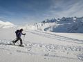 Devant le Mont Blanc, il faut soigner son style