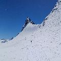Aiguille de Polset depuis col de Gébroulaz